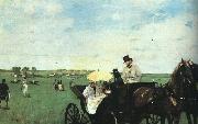 Edgar Degas At the Races in the Country oil painting picture wholesale